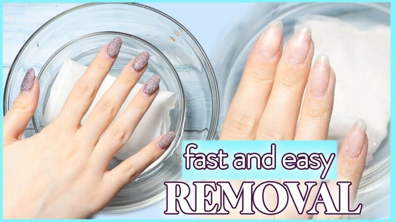 can you use nail polish remover on dip nails VgqtEnVN7fI