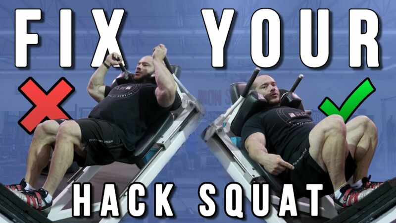 how much should i hack squat