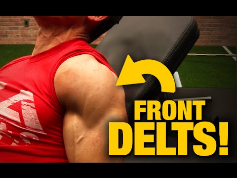 how to hit front delts