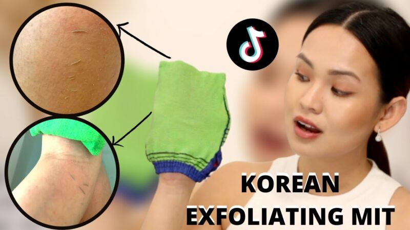 how to use korean exfoliating mitt d57Q rByzK8