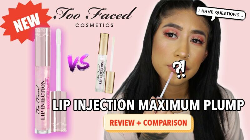 is too faced lip injection safe